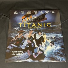 Titanic 1997 Peter Gallagher Tin Curry Movie Laser Disc LC Marilu Untested NM