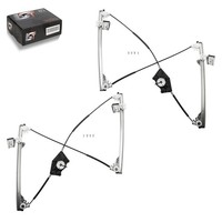 2X Manueller Fensterheber Set Vorne Links Rechts FüR VW Golf 4 IV 1J1 2/3-TüRig