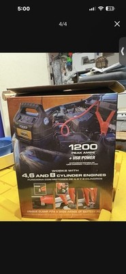 Super start Jump Starter With 150 Psi Air Compressor 1200 Peak Amps With USB