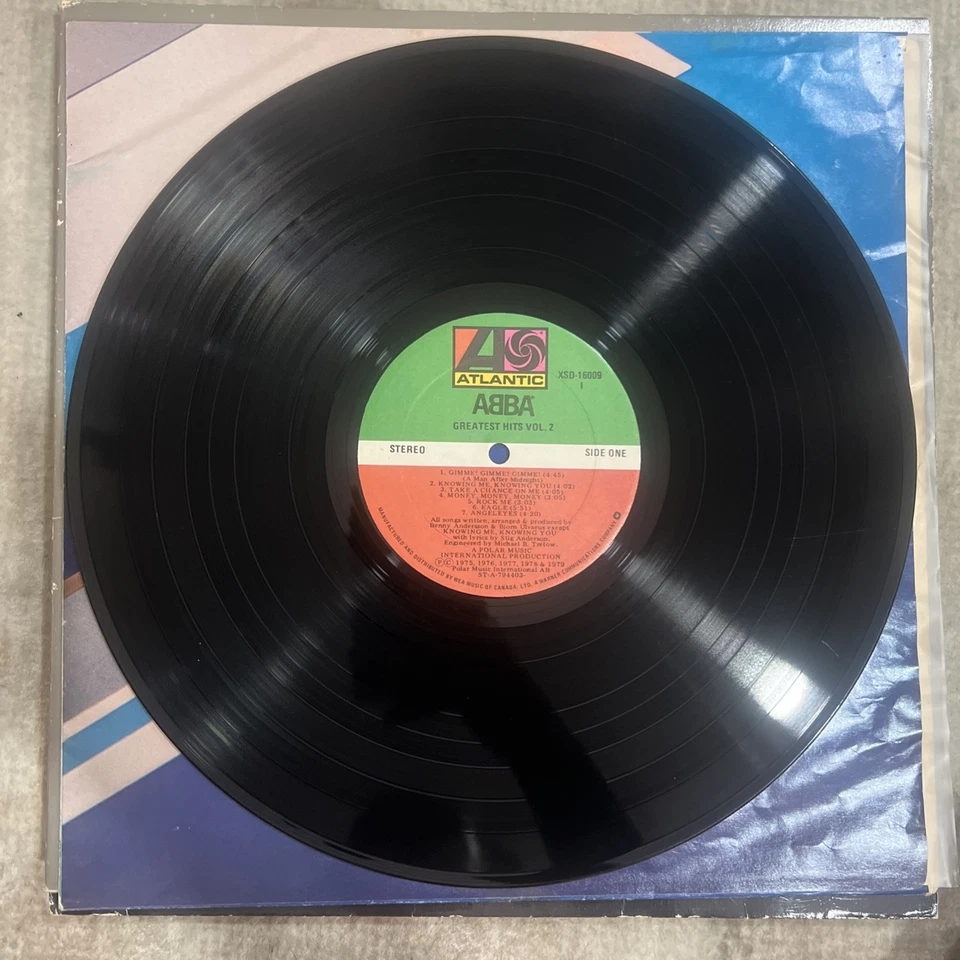 ABBA - GREATEST HITS VOL 2 - 12" VINYL LP ALBUM RECORD GATEFOLD SLEEVE - VG+ - Image 4 of 4