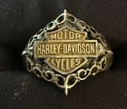 Harley Davidson Motorcycles 925 Sterling Silver Women Ring Sz  9 (20grams) w/Box