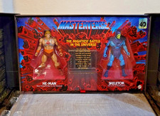 SDCC Exclusive Masters of the Universe He-Man vs Skeletor 40th Anniversary MOTU