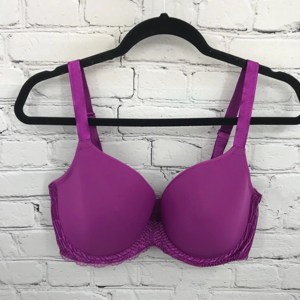 Wacoal Bra Mujer 36DDD Camiseta La Mujer Con Aros 853117 Púrpura Foto 2 de 4