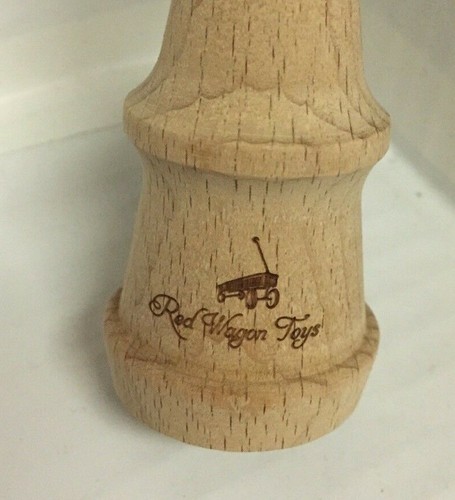 Juguete Kendama 5 tazas de Red Wagon verde bosque nuevo en caja - Imagen 6 de 9
