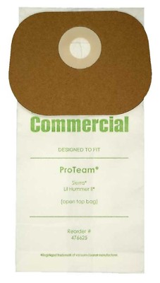 20 Commercial Vacuum Cleaner Allergy Bag ProTeam 103227, 56002 Model Sierra