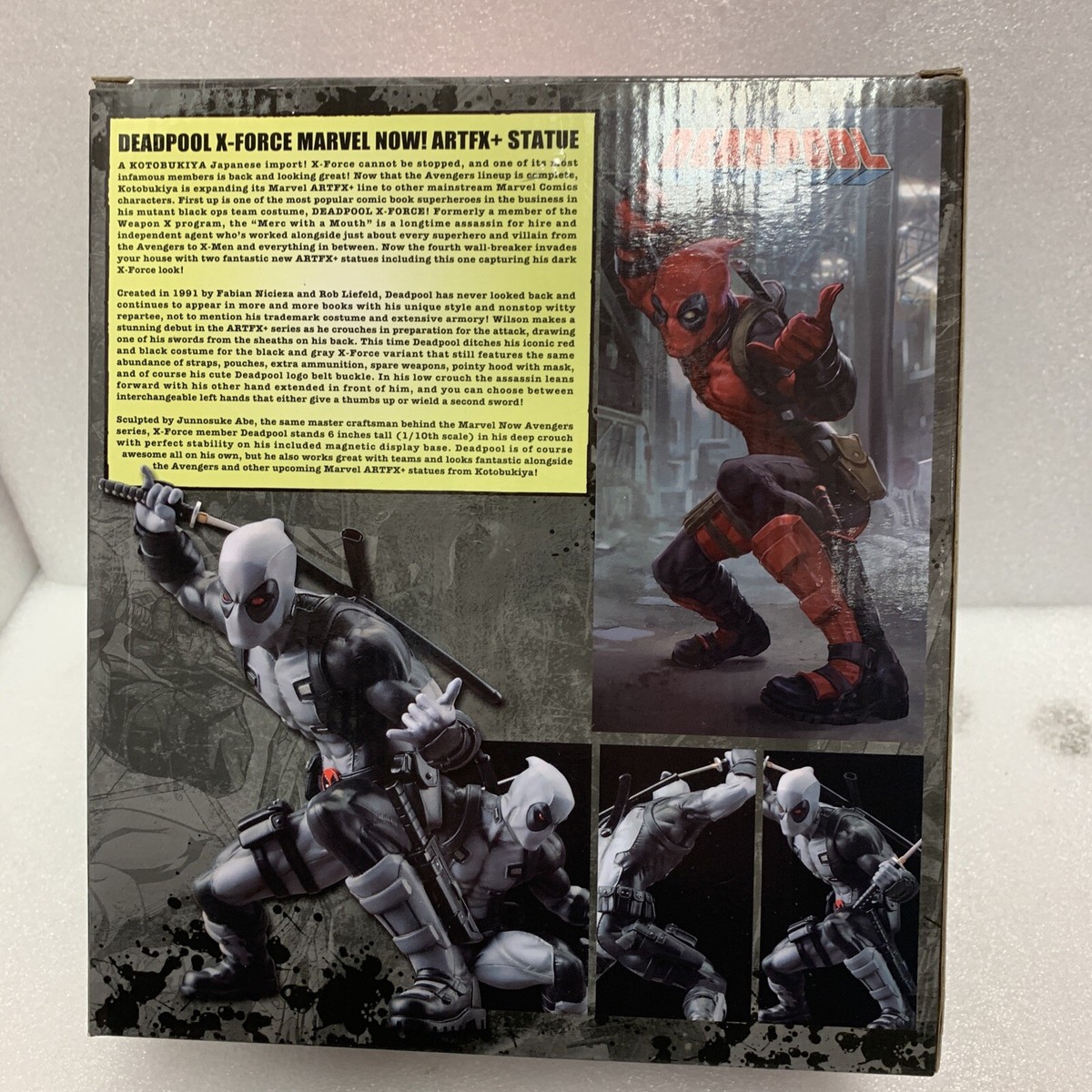Kotobukiya Deadpool Marvel Now ArtFX+ Statue (X-Force Version) PX