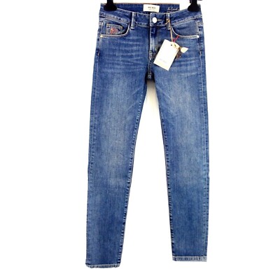 Damen Jeans Blau MOS MOSH Jeanshose Hose Modell Sumner Straight W26 Re-Loved Neu