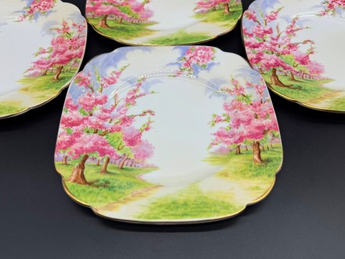 Royal Albert Blossom Time 6" Bread Butter Plates(Set of 4) Bone China England - Picture 3 of 5