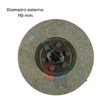 DISCO FRIZIONE FERRARI VALPADANA MAG FORT BENASSI DIAMETRO 110mm DENTI 8 (15x12)