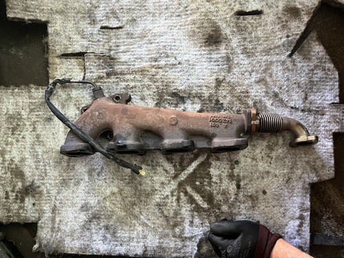 Mercedes W204 W212 OM651 Abgaskrümmer mit Sensor und Flexrohr