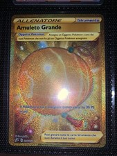 Carta Pokemon Amuleto Grande Gold 206/192 Ita Italiano Fragore Ribelle
