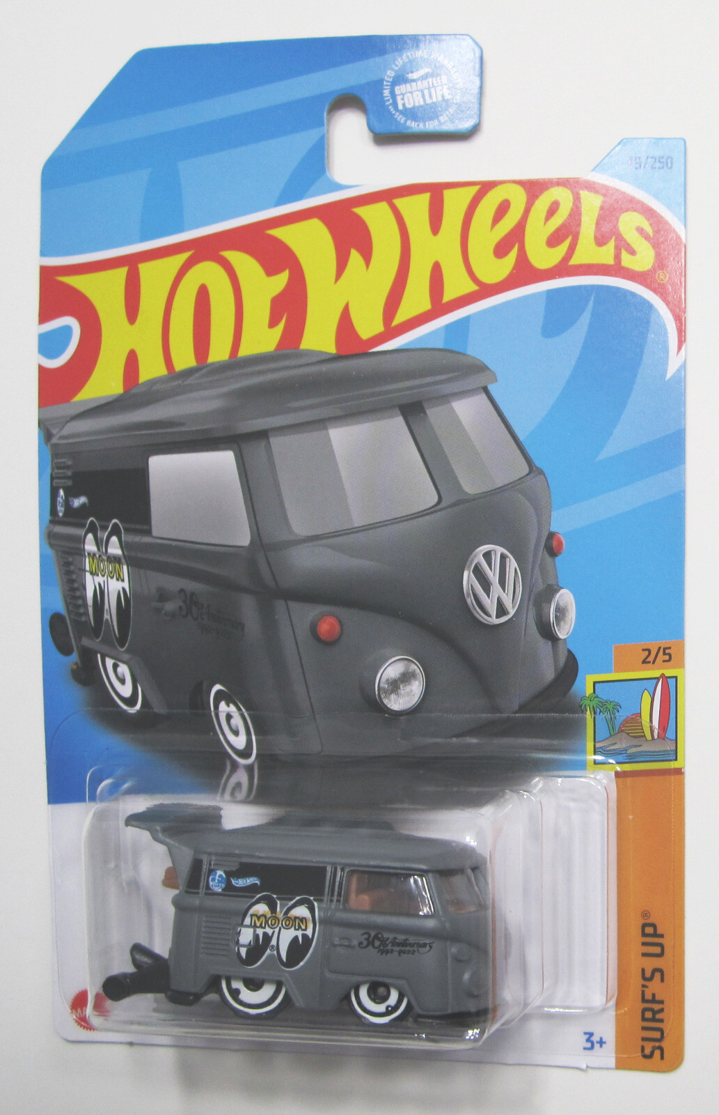 Hot Wheels KOOL KOMBI Volkswagen Mooneyes GRAY VERSION VW 2024 Moon Near-Mint