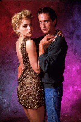 Basic Instinct [Sharon Stone/Michael Douglas] Unsigned 10x8 Photo 76707