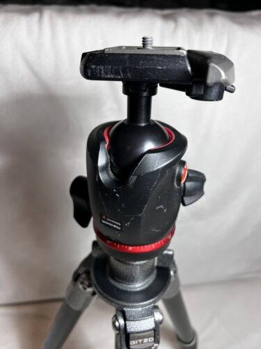 Gitzo Basalt G1198 Sport Series 1 Tripod Legs with Manfrotto XPRO Ball Head - Picture 6 of 24