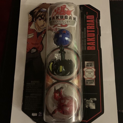 Bakugan Bakutriad 3-pak #1 Gundalian Invaders Figurka Spin Master - Zdjęcie 1 z 7