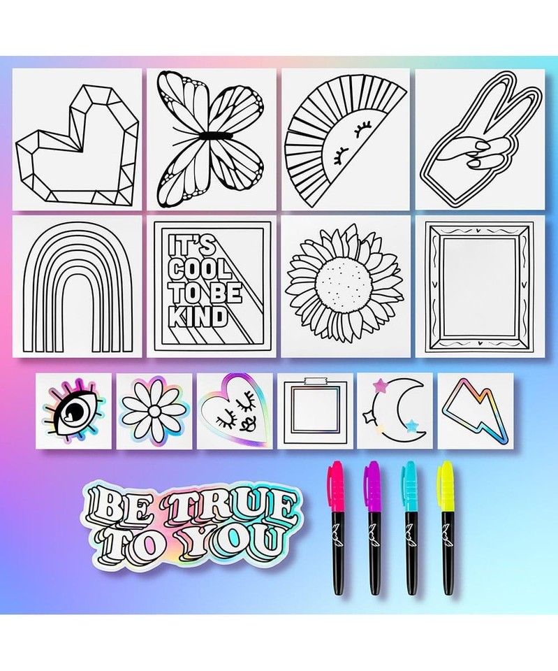 Fashion Angels Dream Gallery Wall Decal Design Kit eBay