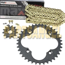 Gold O-ring Drive Chain Sprocket Kit for Honda TRX250X Fourtrax 250 2X4 1987-92
