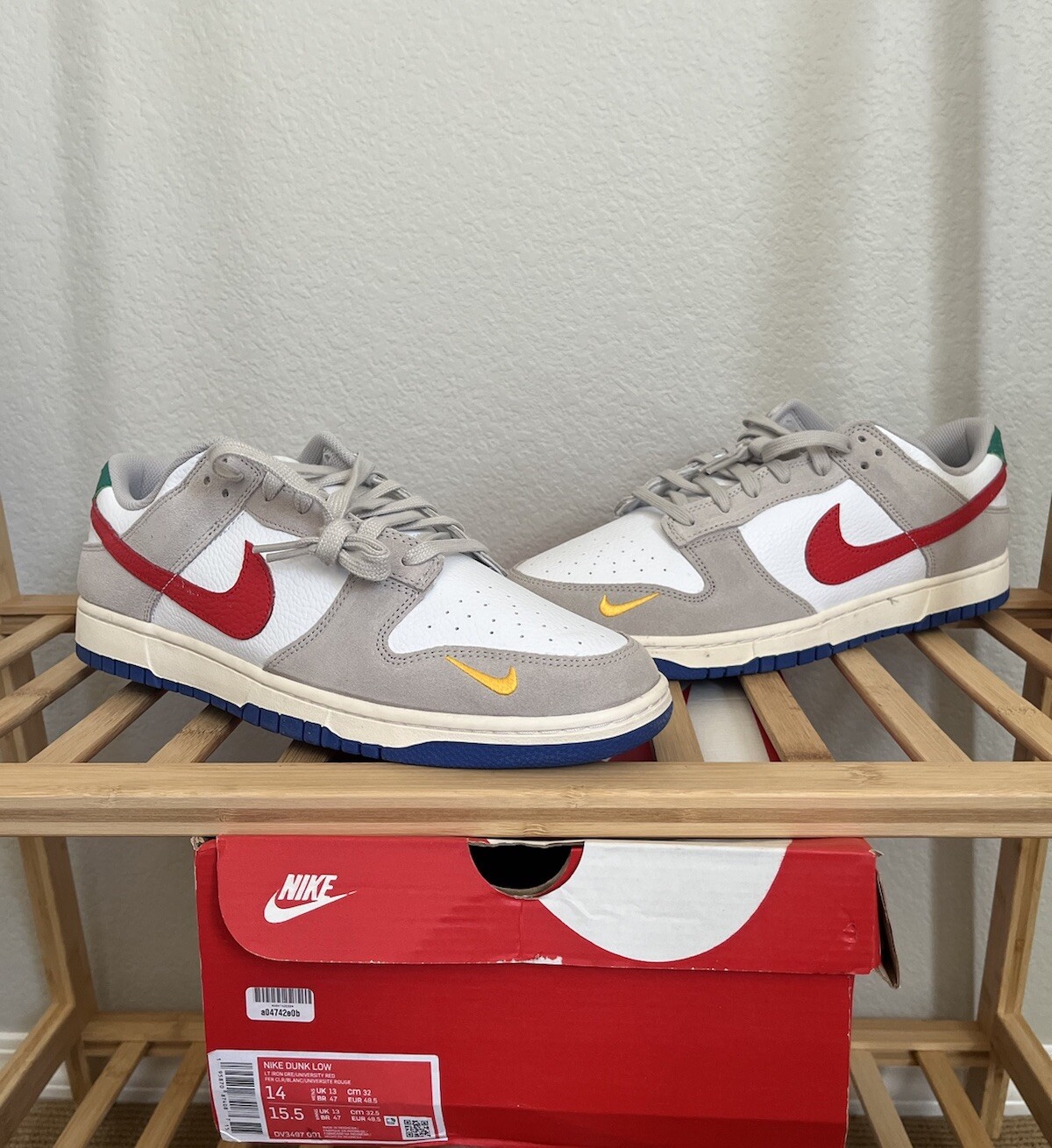 Size 14 - Nike Dunk Low Light Iron Ore retro