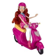 RARA Winx Club - 11,5 pollici - Bambola Bloom con scooter esclusiva  