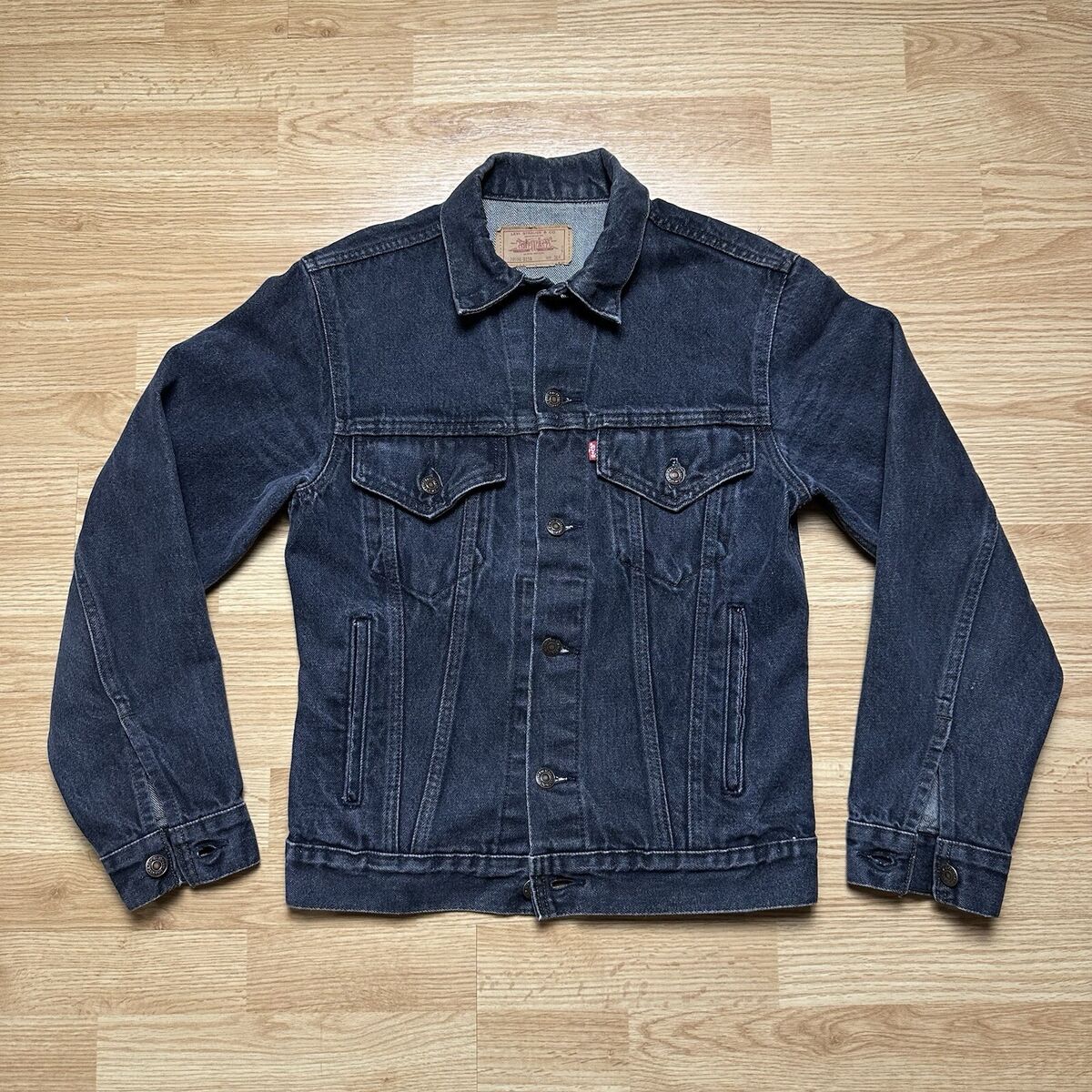 Vintage 80s Levis Denim Jacket Trucker USA Made 70506 0259 Vintage 80s Levis Denim Jacket Trucker USA Made 70506 0259