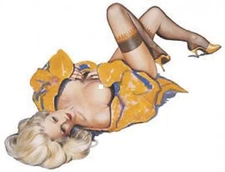 Lemon Drops STICKER Decal Pin Up Art Olivia De Berardinis OL25