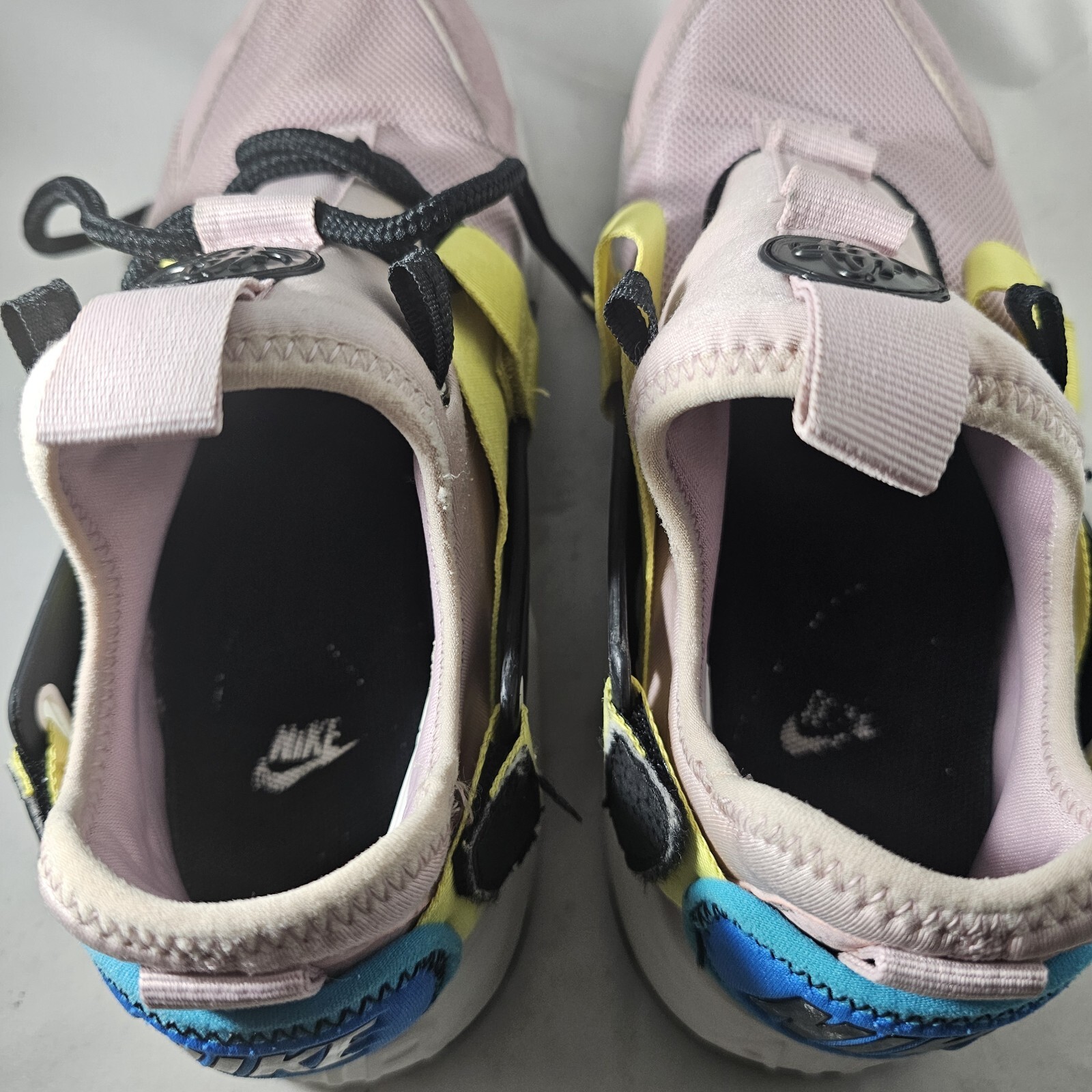 Rare Nike Women's Huarache City Low Plum Chalk / Yellow/Blk AH6804-500 Size 6.5 image 10