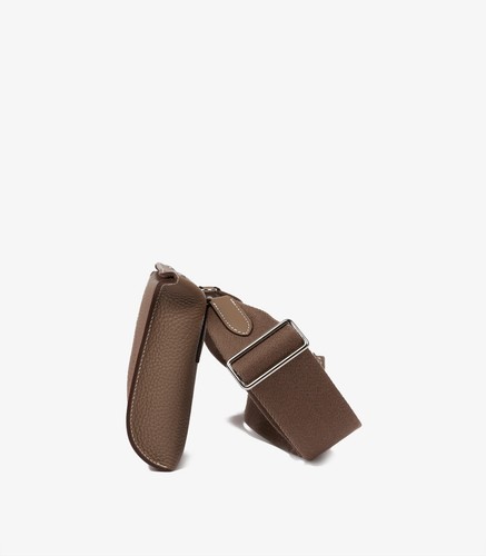 Hermès Etoupe Togo Leder Videtaschen - Bild 4 von 11