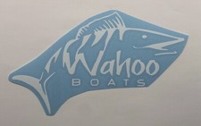 Wahoo Boats Logo 2 Die Cut Vinyl Decal Quality Outdoor Sticker Boat Car