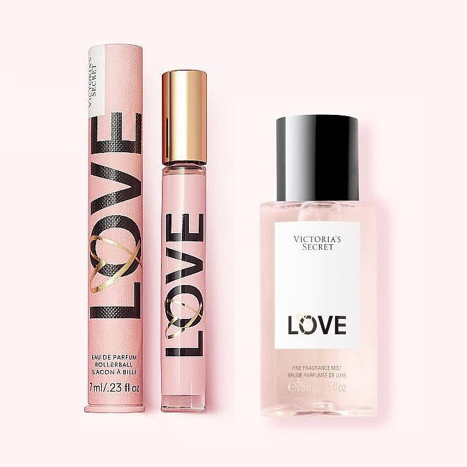 Victoria's Secret Love eau de parfum rollerball & travel body mist