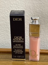 DIOR ADDICT LIP MAXIMIZER PLUMPING GLOSS 001 PINK 2 ml / 0.06 oz MINI SIZE NIB