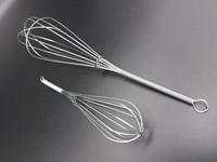 2Er Set Schneebesen Schlagbesen RüHrbesen Sahne KüChenhelfer Quirl AufschläGer