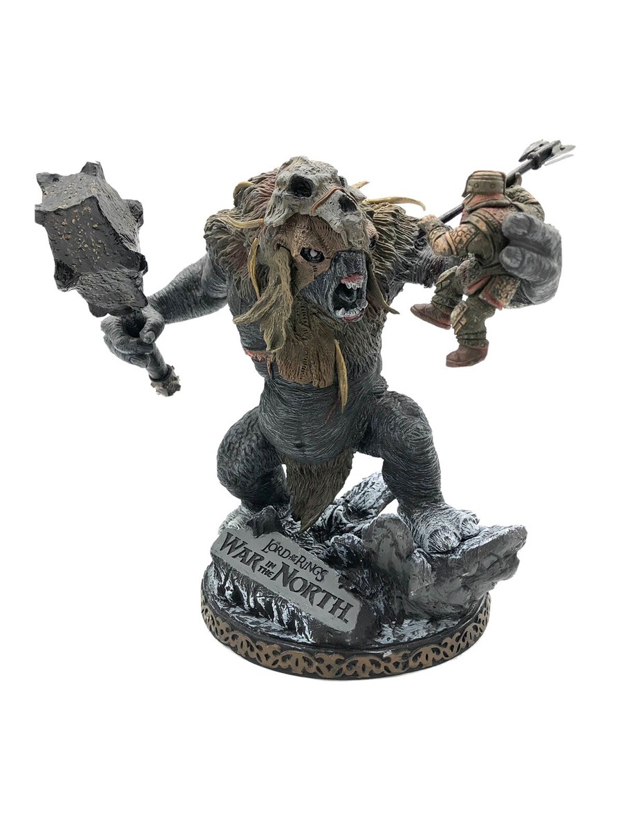 The Lord of the Rings LOTR War in the North Snow Troll Statue