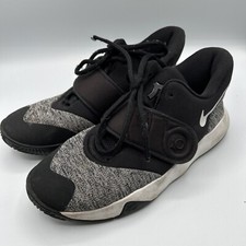 Nike KD Trey 5 VI Boys Athletic Shoes 5Y Youth AH7172-001 Grey Black White