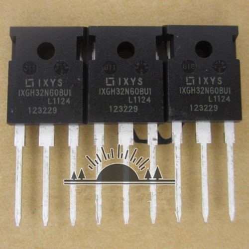 Lot De 10 Transistors IXGH32N60BU1 TO-247 - IGBT Haute Puissance 600V 32A, Pour Onduleurs, Soudures