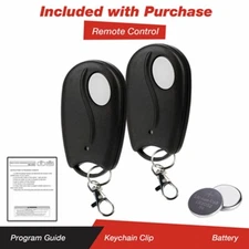 1/2 For Linear ACP00872 Garage Door Opener Remote Transmitter 318 Mhz Frequency