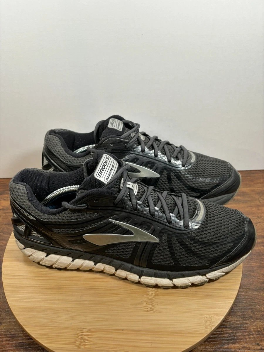 Brooks Mens Beast 16 Size 12.5 D Athletic Trainer Running Lace Up Shoes READ