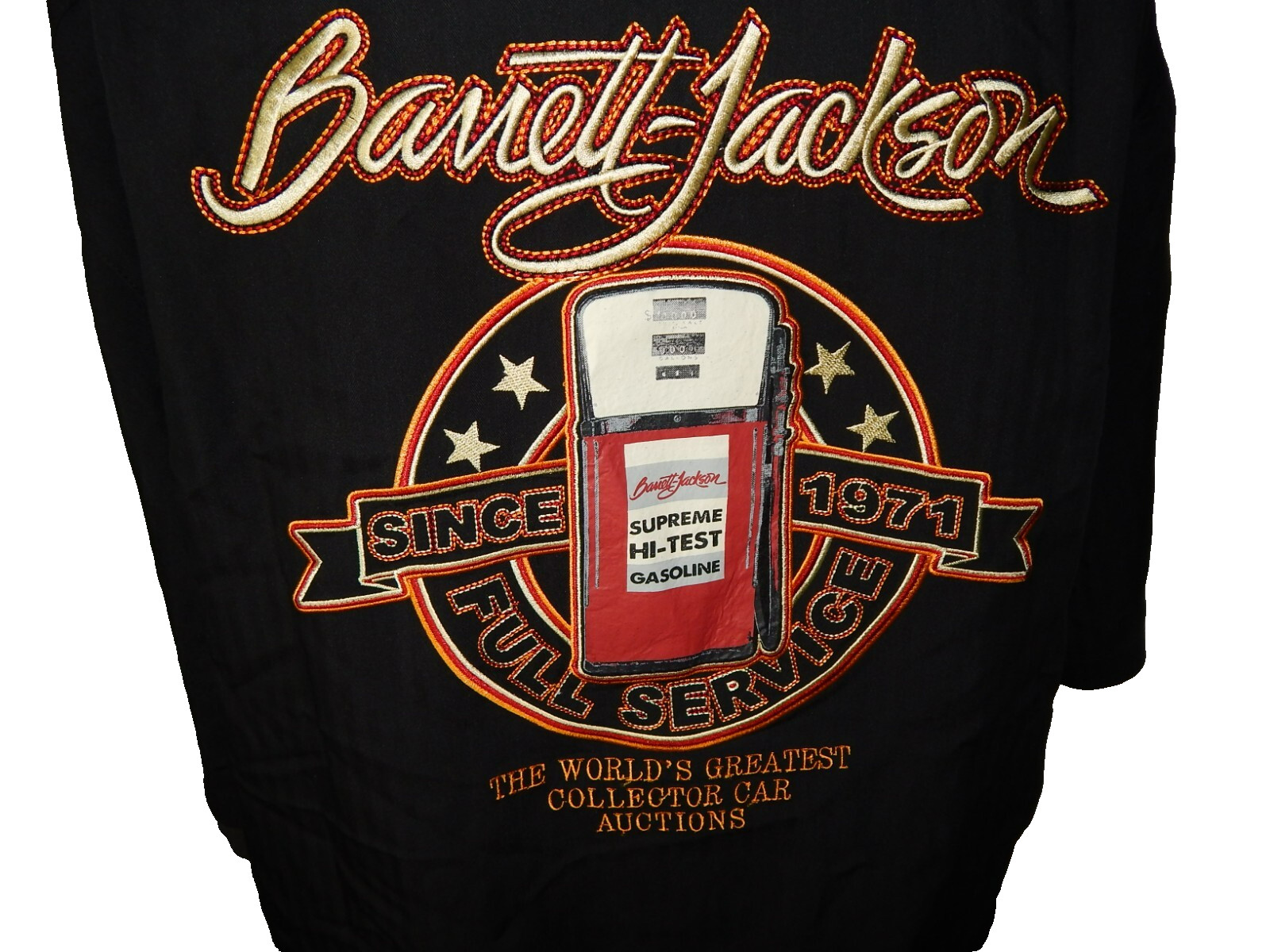 BARRETT JACKSON rayon button up collared shirt CO… - image 6