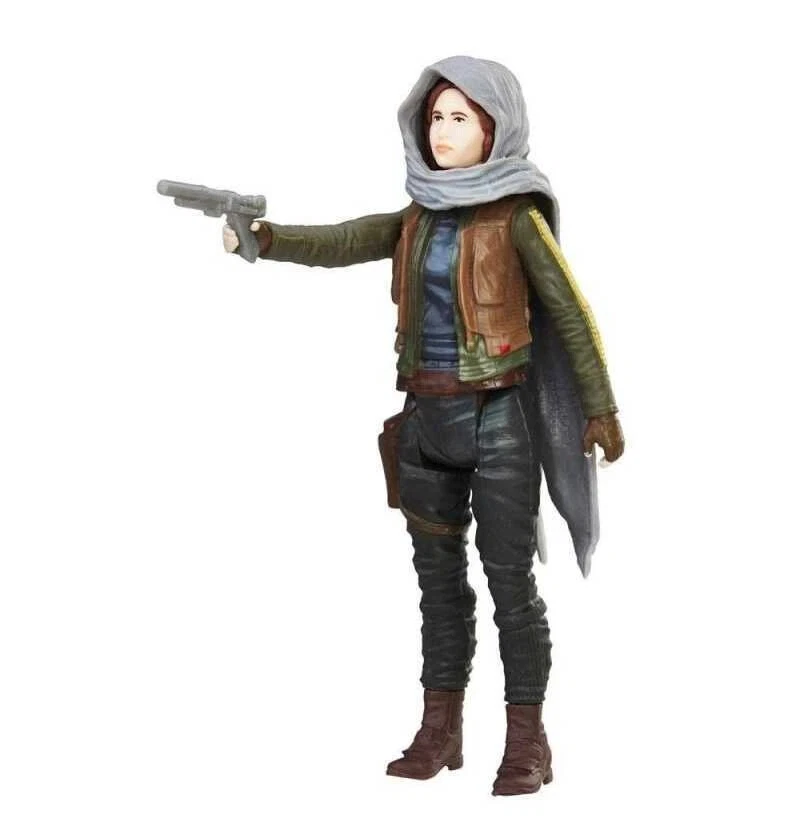 Star Wars Sergeant Jyn Erso Disney Hasbro 10cm articulada Jedha FORCE LINK - Imagen 2 de 3
