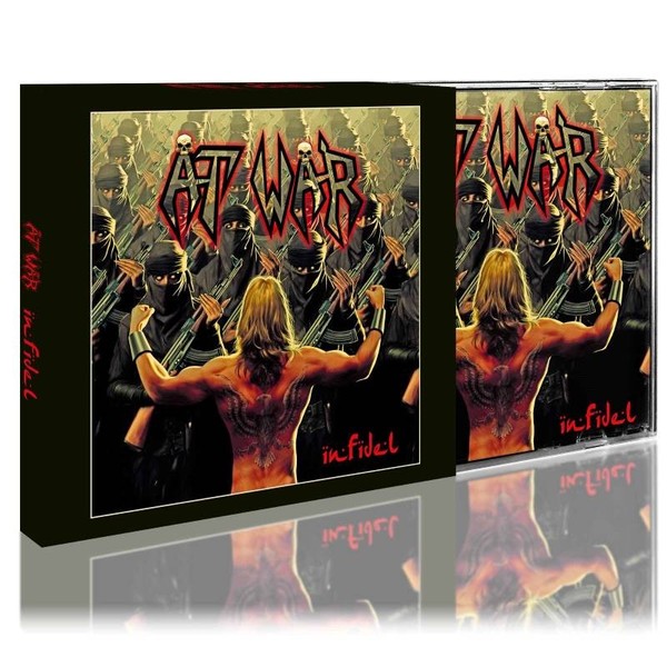 AT WAR- Infidel Lim.Slipcase CD Us Speed/Thrash Metal Cult Ovp/Sealed-image