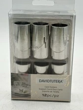 David Tutera Card Holders Silver Tone Set Of 12 Guest Seating Wedding Event