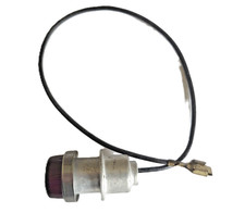 Vintage Style Dashboard Red Warning Light Park Brake Oil Pressure Temperature