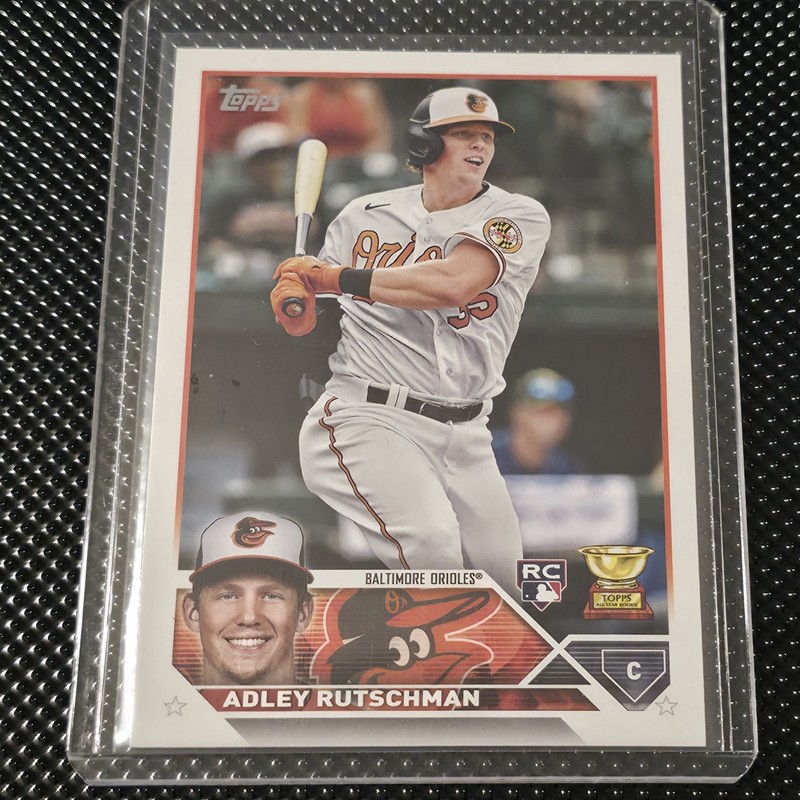 Adley Rutschman ROOKIE CARD 2023 Topps Series One #250 Baltimore Orioles RC