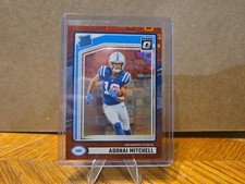 2024 Rated Rookie Adonai Mitchell #343 Optic Preview Red Pandora Prizm (RC)