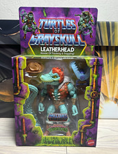 NIB Turtles of Grayskull LEATHERHEAD 6 Action Figure MOTU x TMNT SAME DAY SHIP