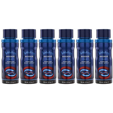 Addiction Savage Mens Perfume Body Spray - 6 X 150ML