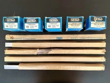 5 Hall-Mack Coronado HM-694 Towel Bar Posts Brackets with 18” Towel Bars NOS