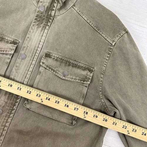 Rails Porter Field Utility Jacket Men Size S Sage Green Pockets Full Zip Army image 13