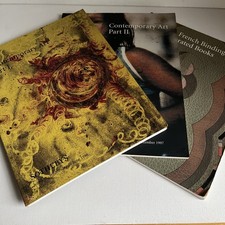 Sotheby's x 3 Auction Catalogues 1996/97 Inc Contemporary Art Part I & II