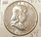 1957 D Franklin Half Dollar