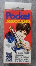 Vtg 1974 Pocket Meccano Construction Set-Complete New Old Stock-England